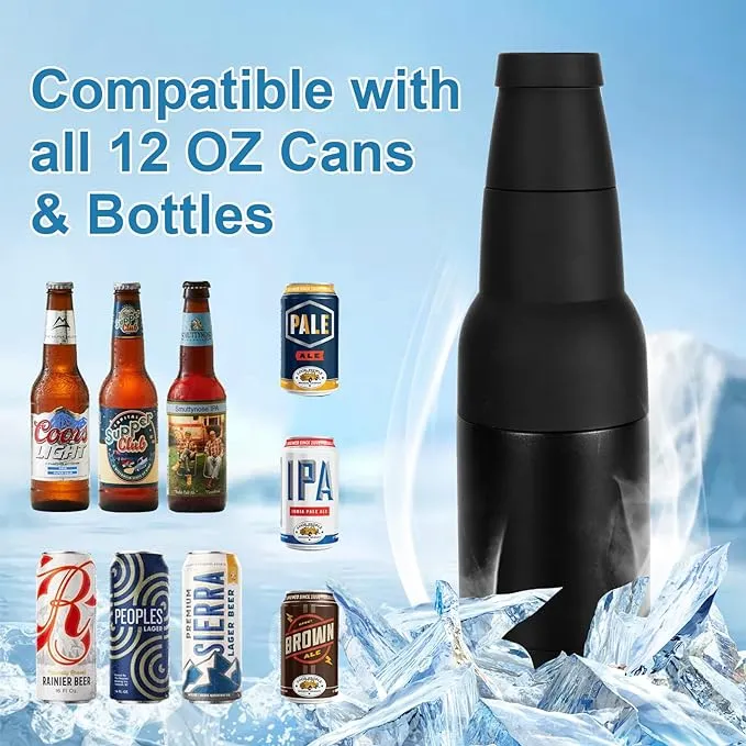 Beer Bottle and Can Cooler with Beer Opener - Image 30
