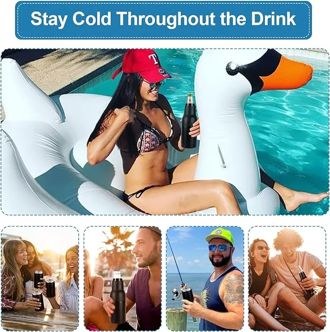 Beer Bottle and Can Cooler with Beer Opener - Image 29