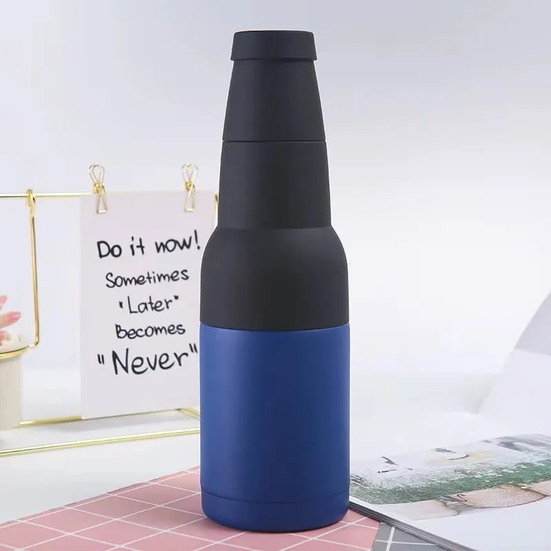 Beer Bottle and Can Cooler with Beer Opener - Image 24