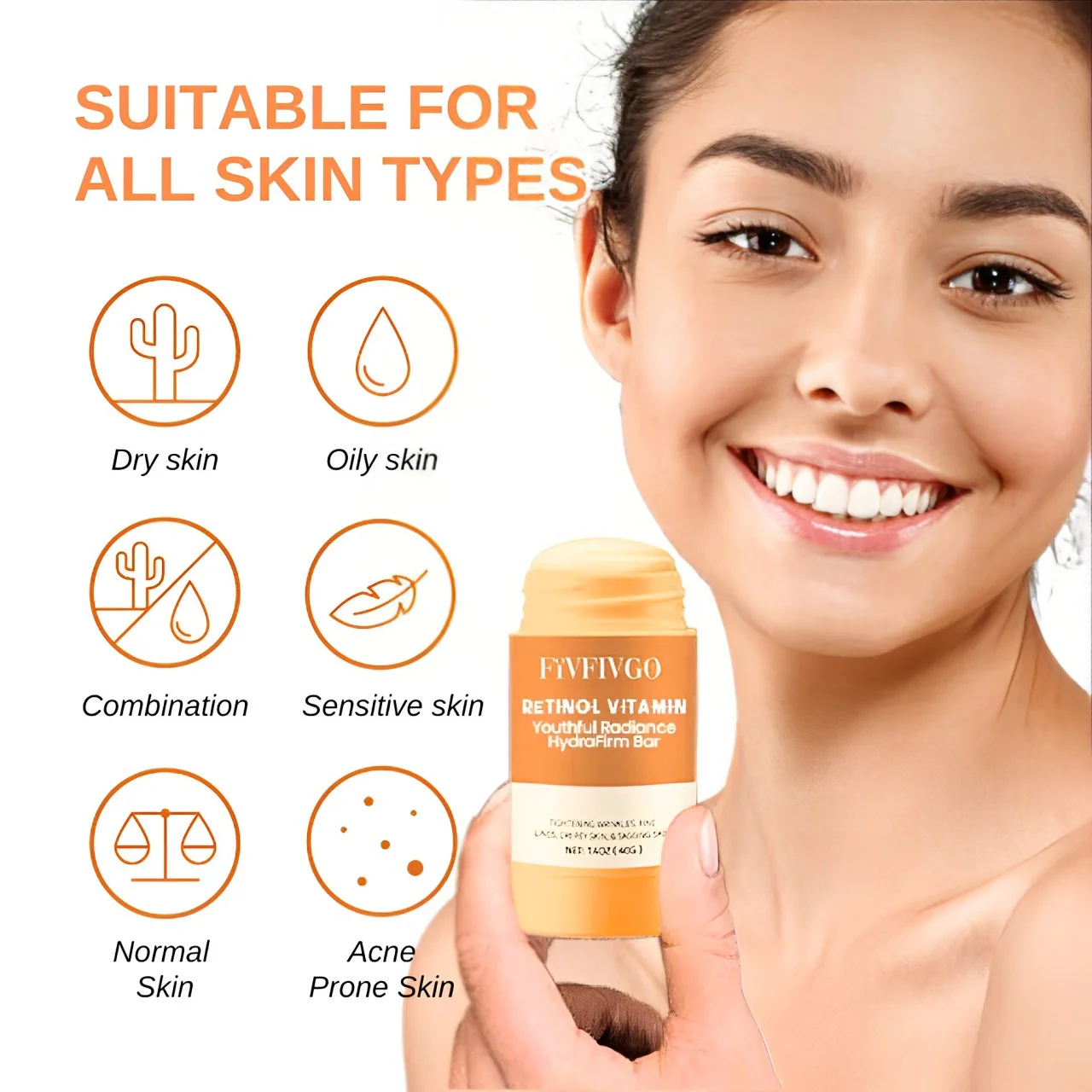 Fivfivgo™ Retinol Vitamin Jugendliche Ausstrahlung HydraFirm Bar - Image 8