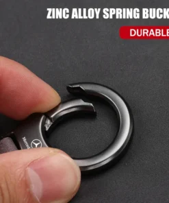 Alternative view of Car Custom Suede Keychain