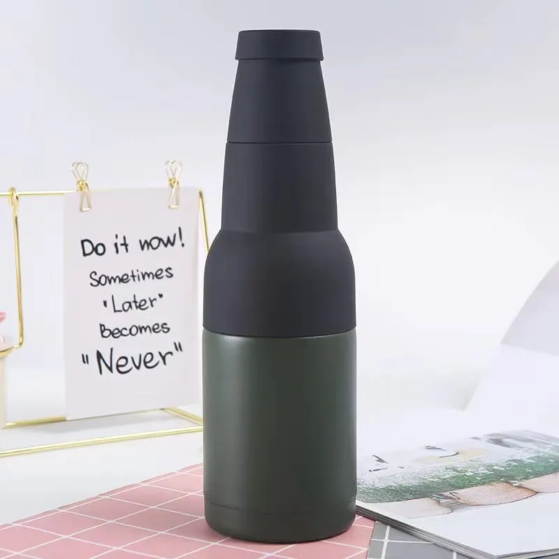 Beer Bottle and Can Cooler with Beer Opener - Image 18