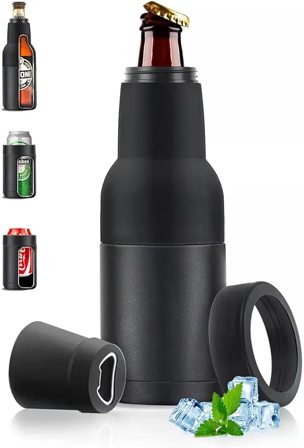Beer Bottle and Can Cooler with Beer Opener - Image 16