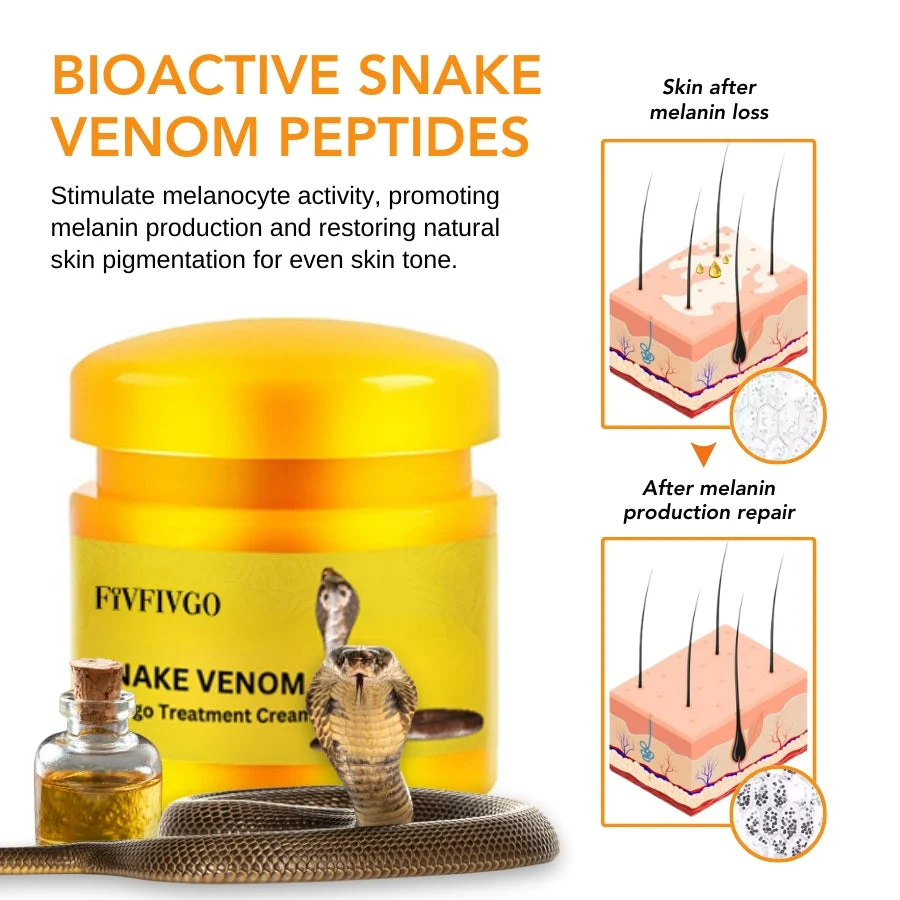 Fivfivgo™ Schlangengift Vitiligo Behandlung Creme - Image 6