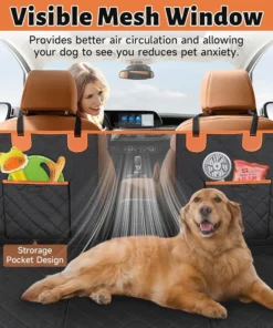 Hard Bottom Dog Car Seat Cover
