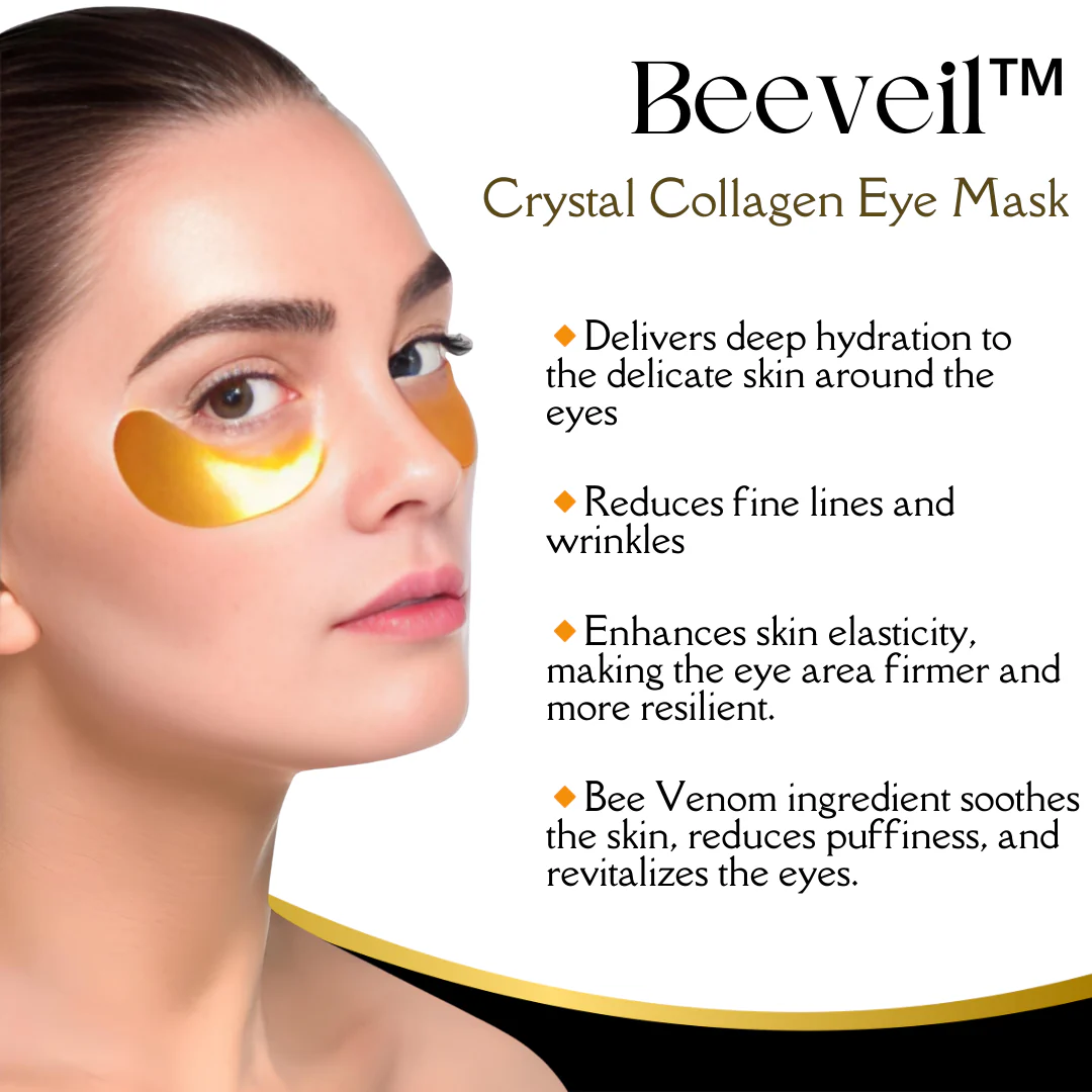 Beeveil™ Crystal Collagen Eye Mask - Image 3