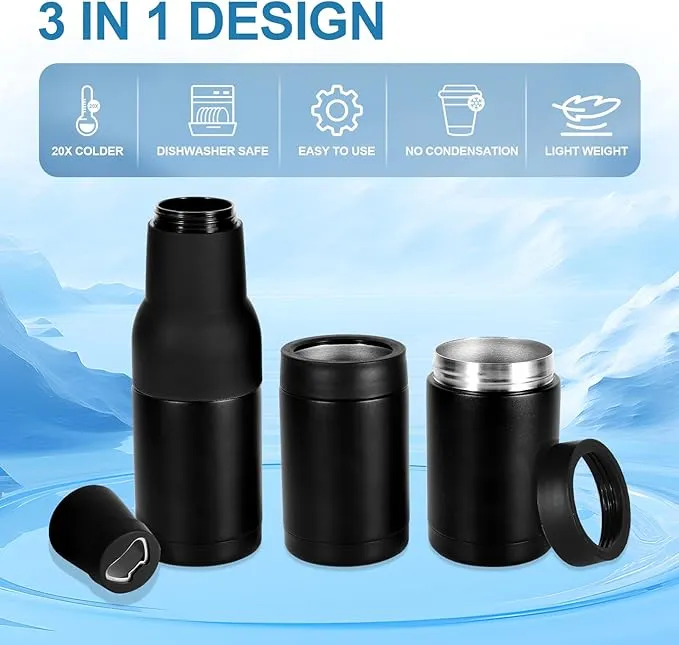 Beer Bottle and Can Cooler with Beer Opener - Image 8