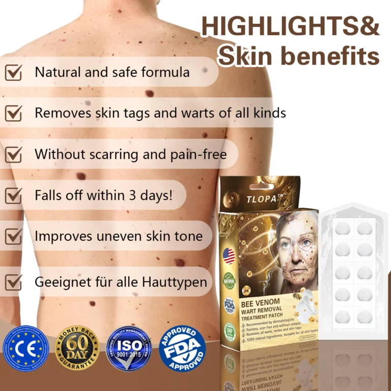 TLOPA™ Bee Venom Wart Removal Treatment Patch - Ofbylding 3