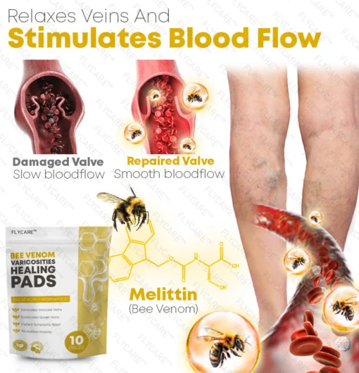 FLYCARE™ Bee Venom Varicosities Healing Pads - Image 4