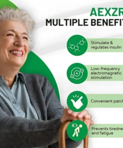 Alternative view of AEXZR™ Sugar Regulating Patch