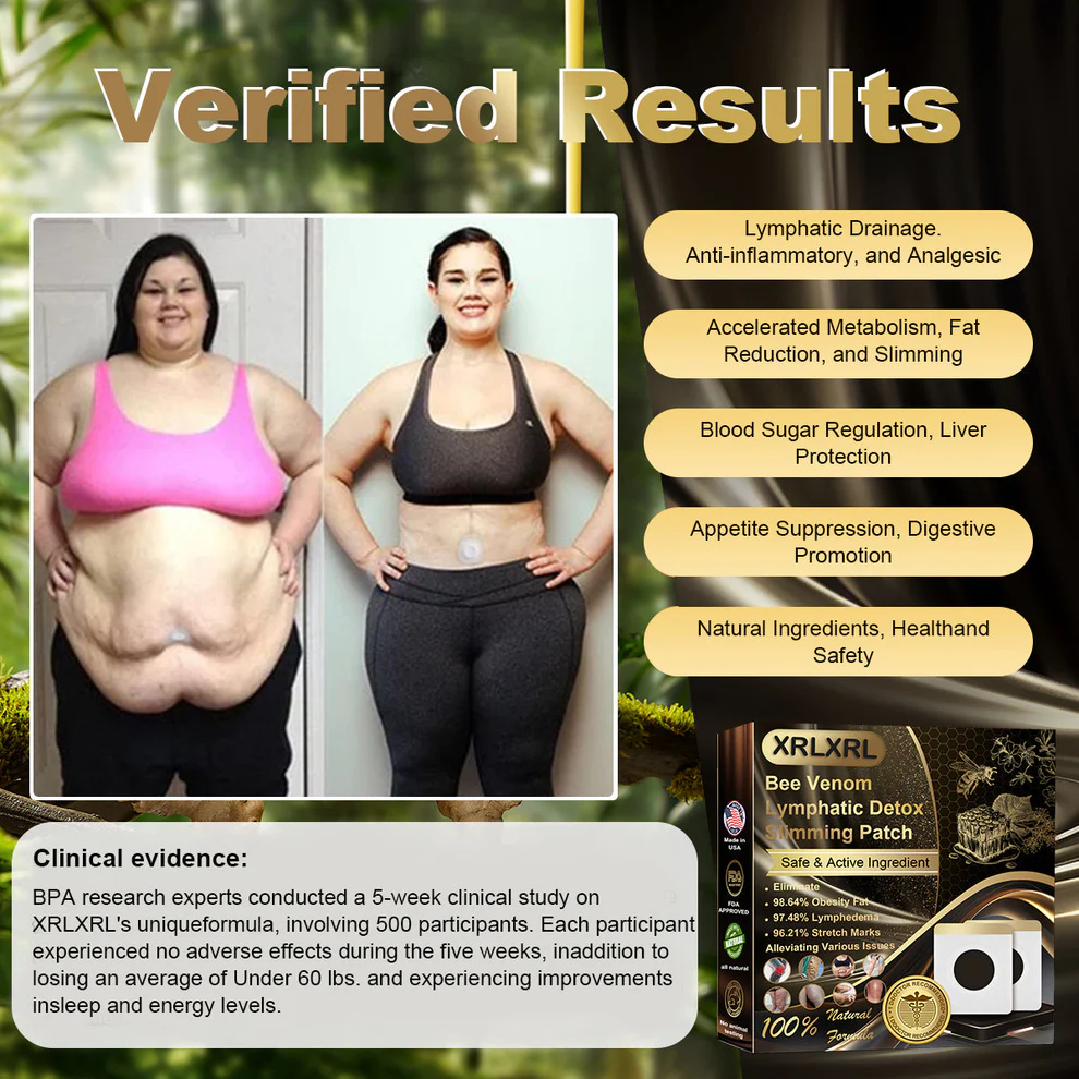 Bee Venom Lymphatic DrainageSlimming Patch - Image 3