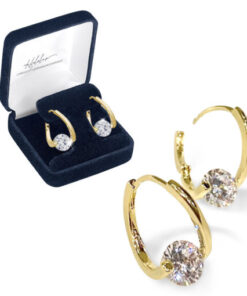 Alternative view of Histone Lymphvity MagneTherapy Germanium Earrings