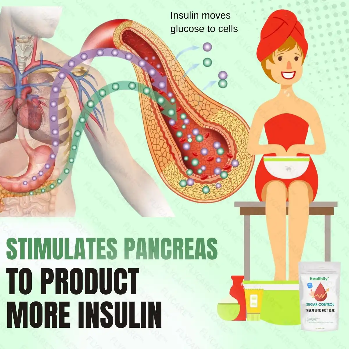 FLYCARE™ Sugar Control Therapeutic Foot Soak - Image 12