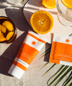 Self Tanning Towel to Change Skin Tone