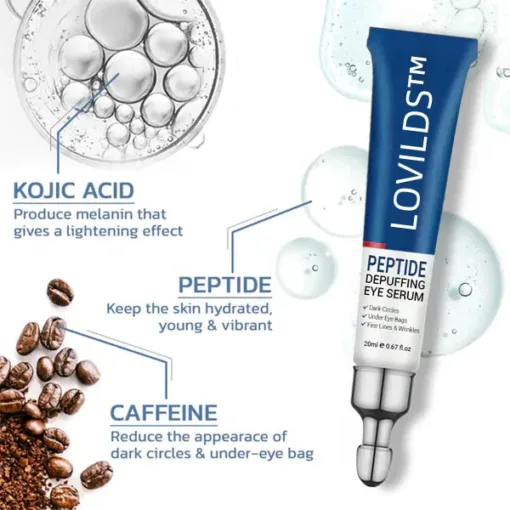 LOVILDS™ PEPTIDE serum za uklanjanje puffing oko očiju - Slika 4