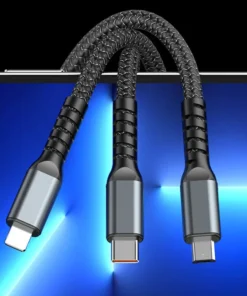 Transparent Luminous 3-in-1 Super Fast Chargin