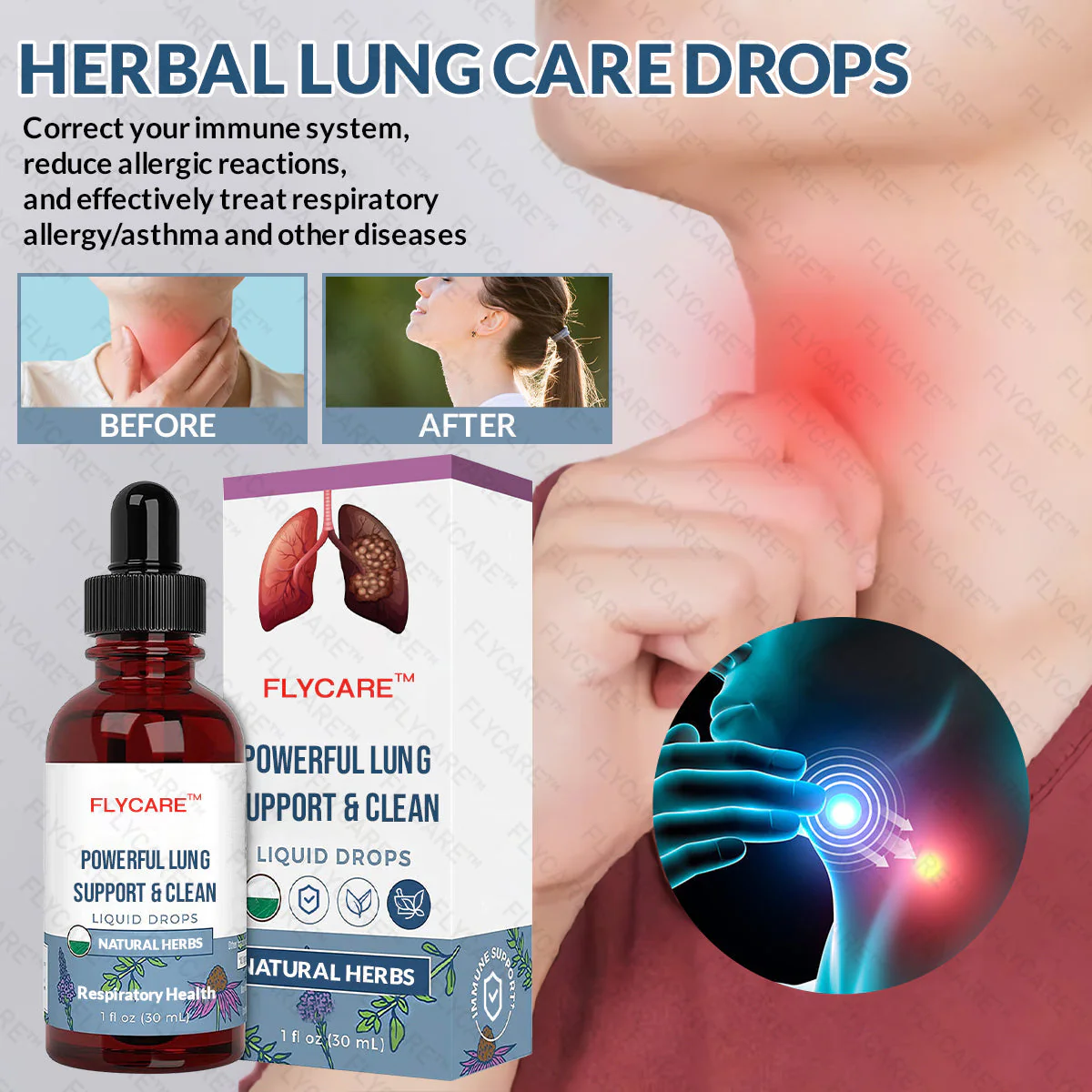 FLYCARE™ Herbal Lung Care Drops - Image 5