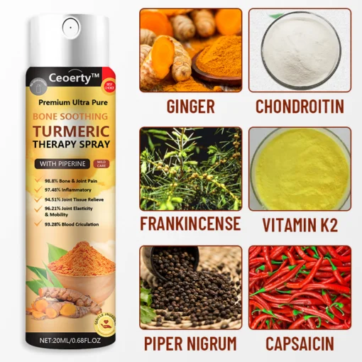 Ceoerty™ Bone Soothing Turmeric Therapy Spray - Image 3