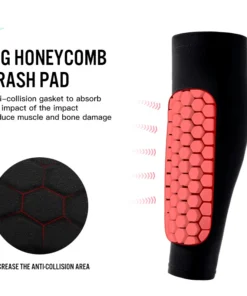 Soft hexagon foam pads of the Protector 2.0 ensure pressure is absorbed and pain reduced.