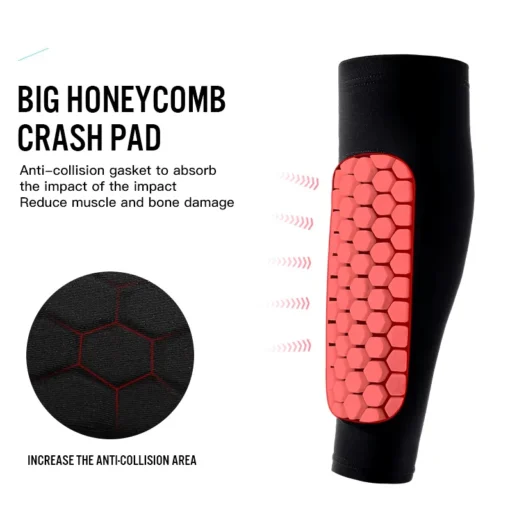 Sêfte hexagon foam pads fan 'e Protector 2.0 soargje dat druk wurdt opnomd en pine fermindere.