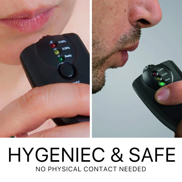 AEXZR™ Alcohol Meter Testing Device helpt jo ûnder de wetlike BAC-limyt te bliuwen.