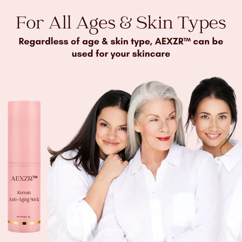 AEXZR™ Korean Anti-Aging Stick delivers powerful results in reducing wrinkles and lines.