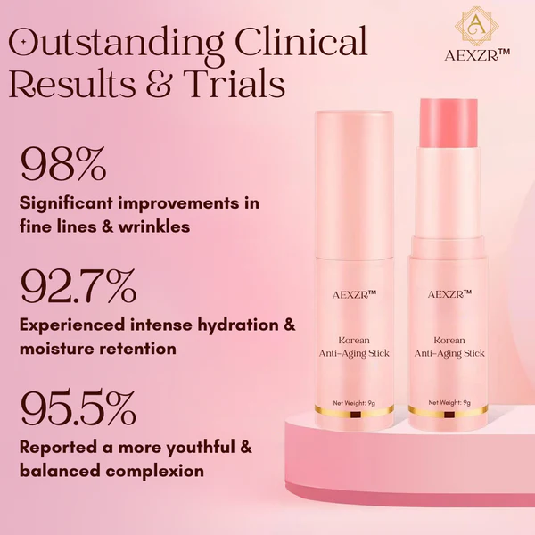 AEXZR™ Korean Anti-Aging Stick provides gentle touch and deep hydration for your skin.