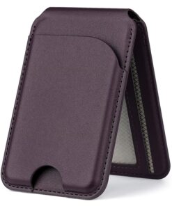 Keep your iPhone stable and adjustable with the Adjustable Leather Wallet Stand.