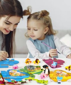 Animal Building Blocks make the perfect non-candy Valentine's gift with 24 blocks and a sweet love note.