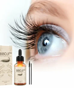 Restore your lashes' natural beauty with BBOJI™ Lash Luxe Castor Oil Vegan Growth Serum.