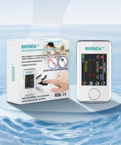 Bikenda™ Non-Invasive Blood Glucose Meter – Certified, portable, and accurate for quick testing.