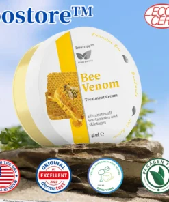 Bostore™ Bee Venom Therapy Cream provides a natural and safe treatment for your skin.