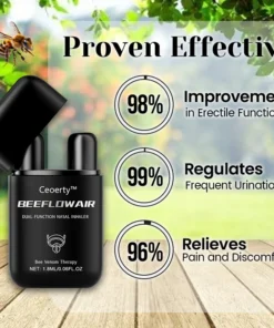 Ceoerty™ BeeFlowAir Dual-Function Nasal Inhaler is designed to improve prostate health.