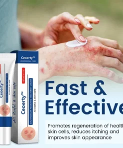 Soothe irritated skin with Ceoerty™ SootheGlow Psoriasis Treatment Cream’s natural, gentle formula.