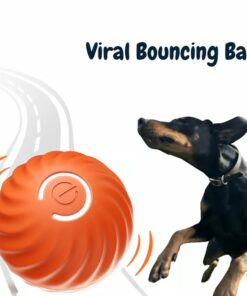 The Chewie Viral Bouncing Ball is perfect for active dogs, with a non-slip surface for a better grip.