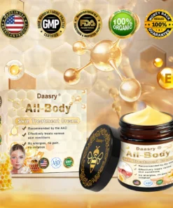 Daasry® All-Body Skin Treatment Cream helps maintain smooth, healthy-looking skin.