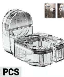 Store your hair dryer neatly with the Detachable Hair Dryer Wall Bracket to save space and avoid clutter.