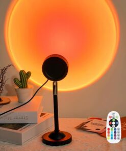 Fall Sunset Lamp Mini Projector - Always achieve ideal lighting with its dimmable feature.