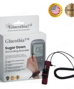 Glucothia™ Sugar Down Grounding Bracelet helps improve insulin function naturally.