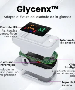 Glycenx™ Precisión Dispositivo Control de Glucosa es ideal para personas con diabetes.