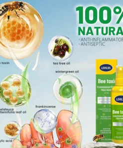 Heal foot wounds quickly with LOVILDS™ Royal Jelly MushroomVanish Foot Treatment Spray.