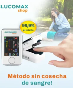 Medidor Láser No Invasivo GlucoMax™: Sin pinchazos, solo resultados exactos.