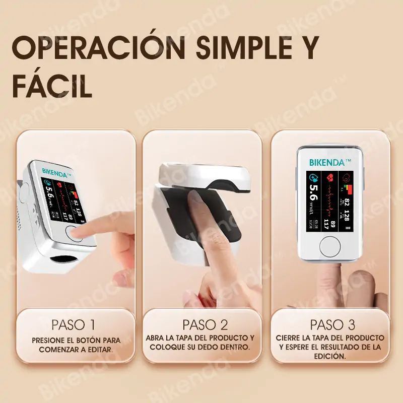 Medidor de Glucosa en Sangre No Invasivo Bikenda™