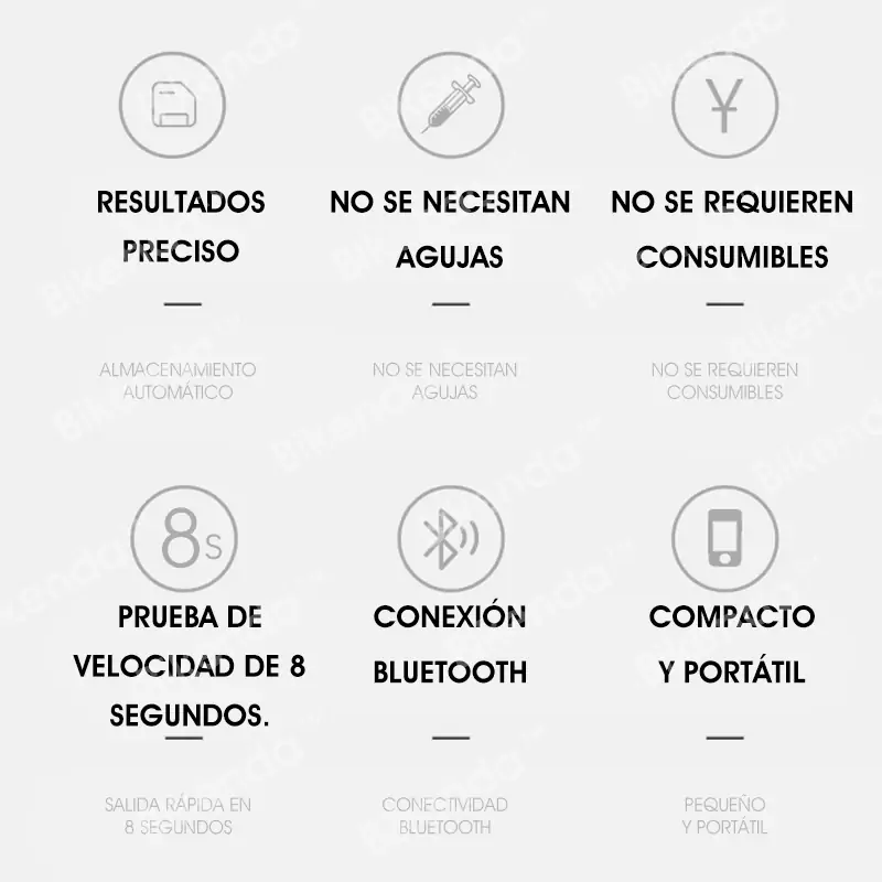 Medidor de Glucosa en Sangre No Invasivo Bikenda™