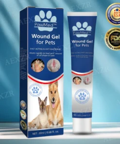 PawMed™ Wound Gel for Pets is a veterinarian-approved solution for treating minor skin wounds in pets.