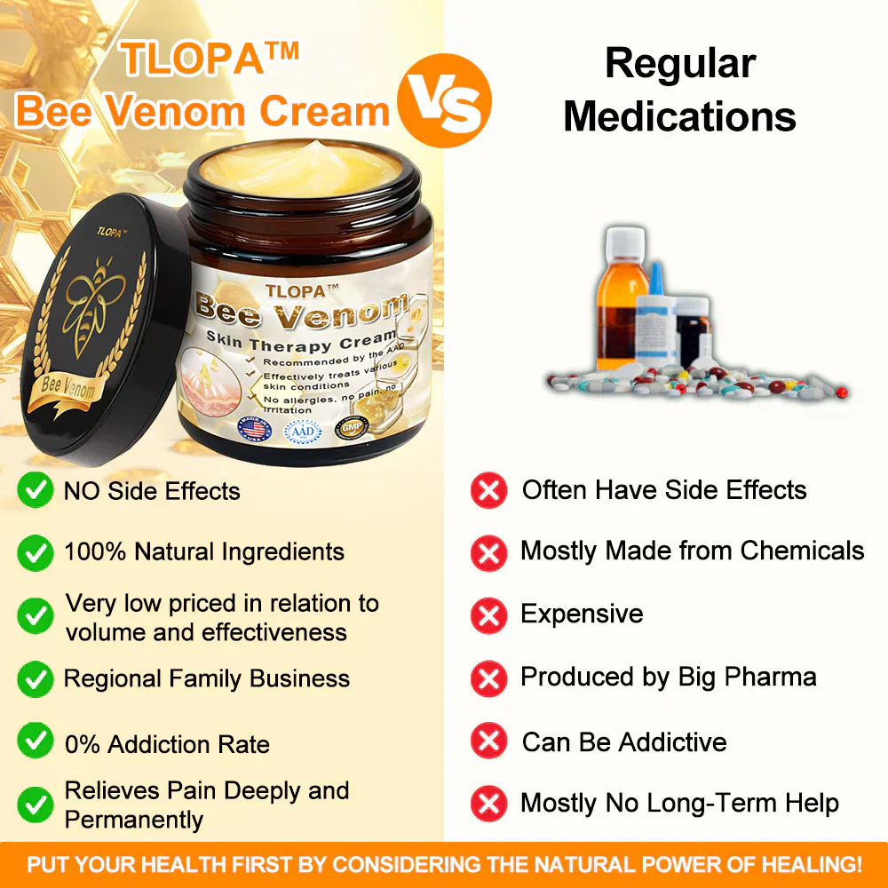 TLOPA™ Powerful All-Body Skin Treatment Cream effectively reduces wrinkles and age spots.