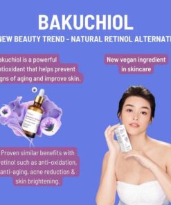 Venature™ Bakuchiol Retinol Rejuvenation Serum absorbs quickly without leaving greasy residue.