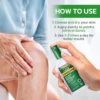 Natural pain relief with flysmus™ Lidocaine 5Mins Pain Relief Healing Spray.