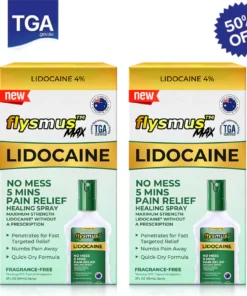 flysmus™ Lidocaine 5Mins Pain Relief Healing Spray is ideal for arthritis and bone pain.