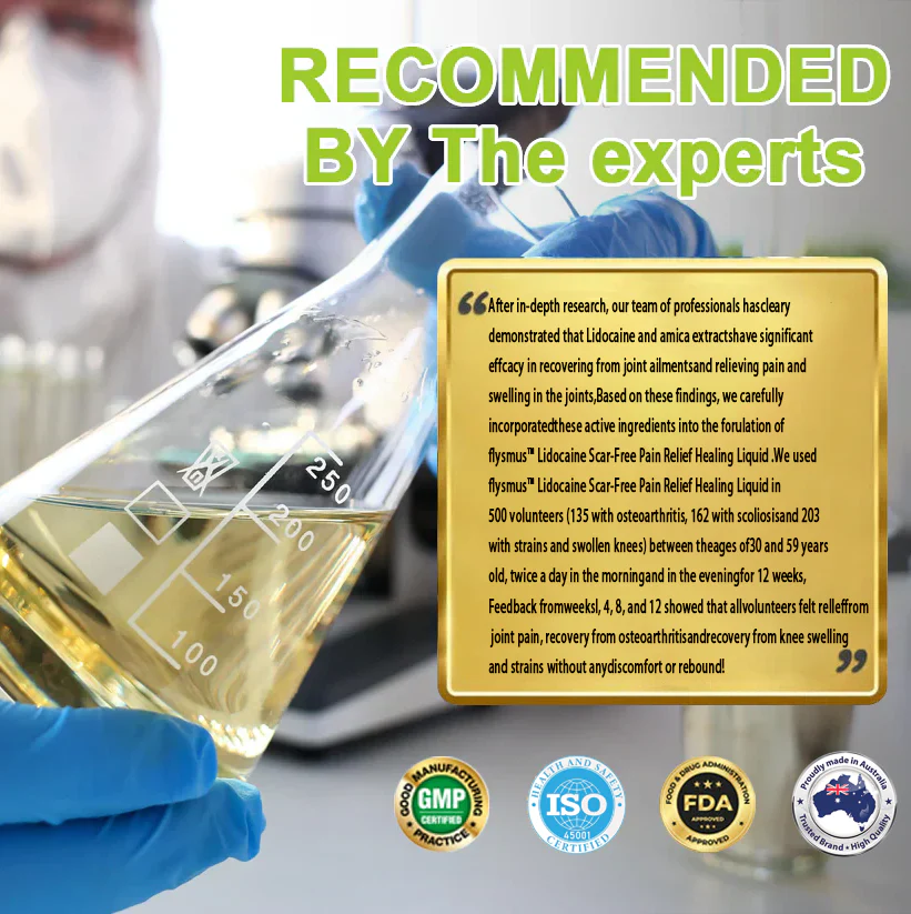 Perfect for arthritis sufferers, flysmus™ Lidocaine 5Mins Pain Relief Healing Spray.